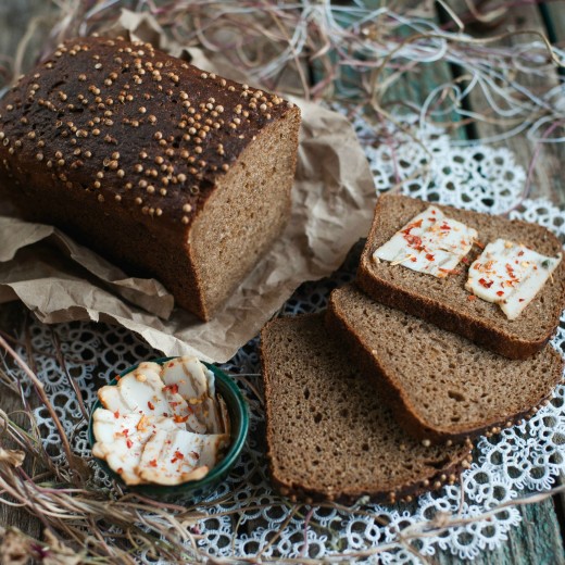 рецепт ржаного хлеба с кориандром