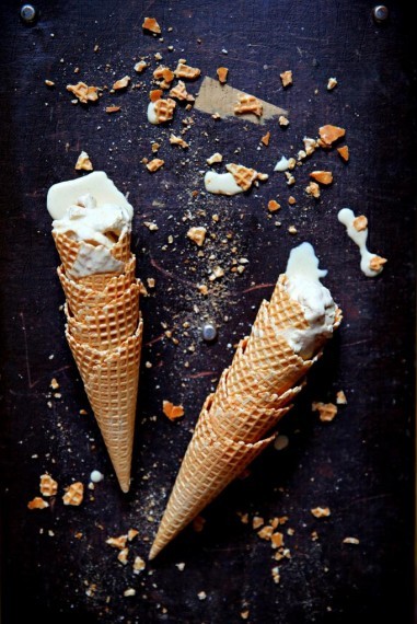 Мороженое с соленой карамелью из моей книги &quot; Домашнее мороженое&quot;